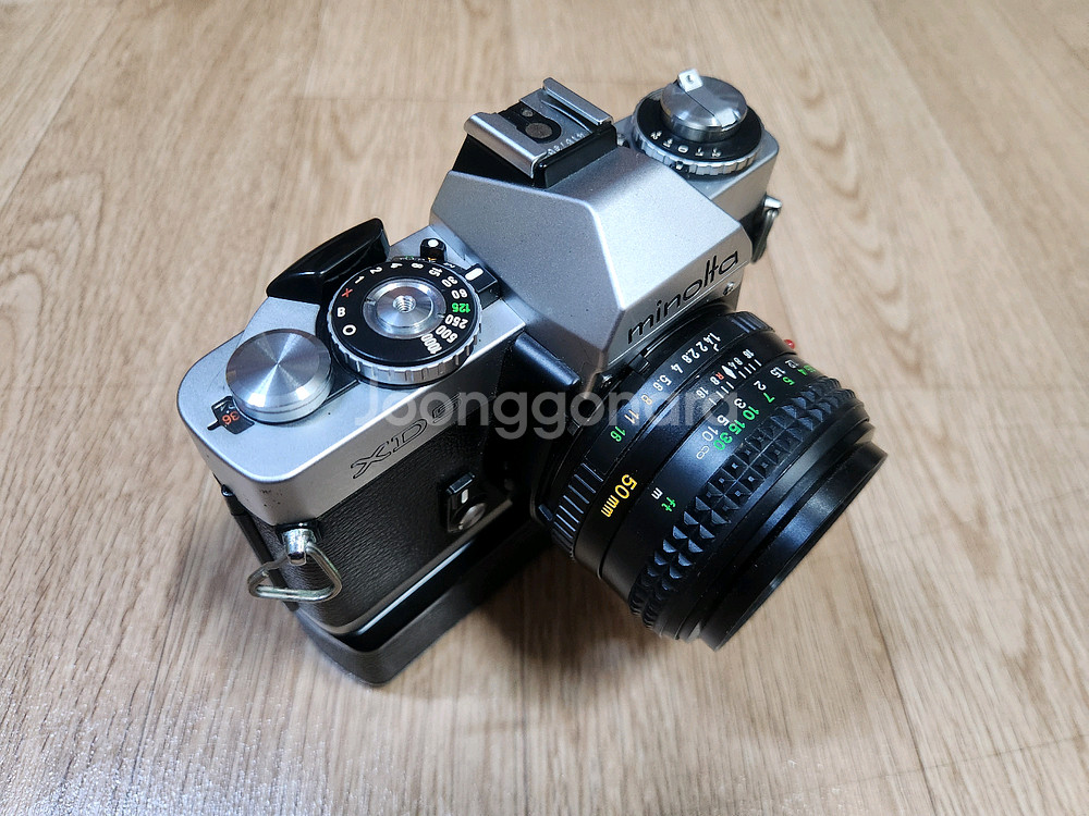 미놀타 XD 5 바디및 50mm F1.4 + AUTO WINDER D셋트 판매합니다--2