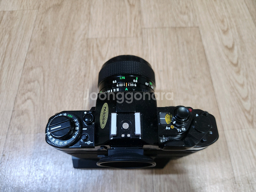 캐논 A-1바디및 50mm F1.2 렌즈 + 모터드라이브 셋트 판매합니다--4