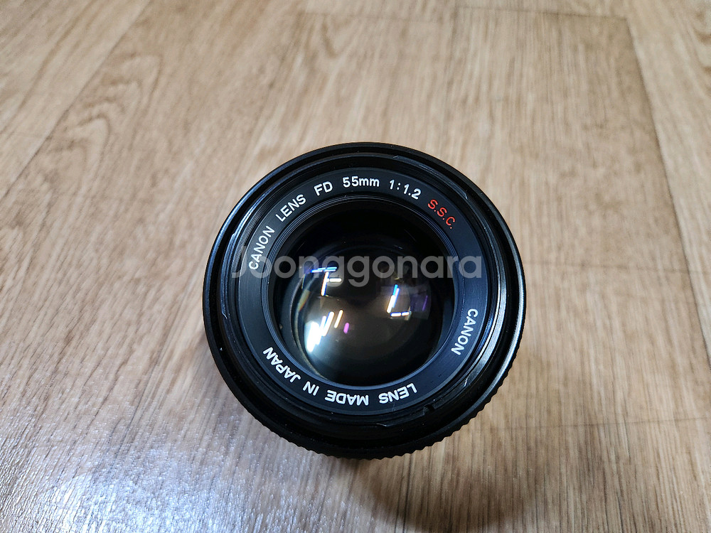캐논 55mm F1.2 렌즈 판매합니다--1