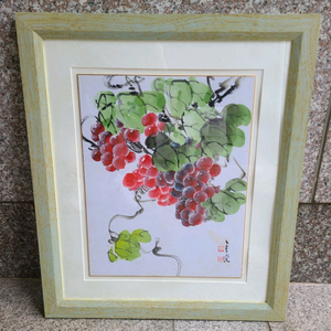 포도 그림, 재물운 , 자녀운, 풍요, 번성 가로 51cm X 세로 60cm 그림 팝니다직거래