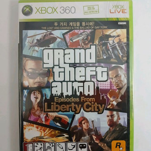 XBOX360게임/GTA 에피소드 프롬 리버티 시티(정발)
