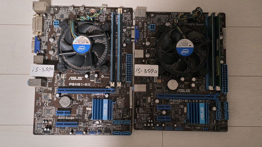 1220v2 i5-3470 i5-3570 + 메인보드 + 램 8GB 16GB 이미지