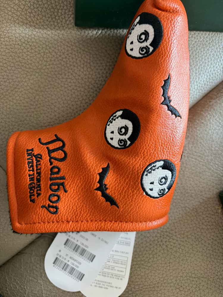 [미사용]말본 퍼터 커버 할로윈 한정판--2