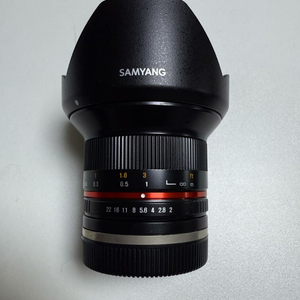 삼양 12mm F2 광각렌즈 소니 E마운트