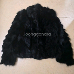 리얼폭스블랙퍼쟈켓