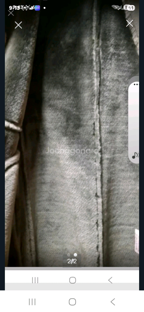 피에르가르뎅 리얼폭스롱무스탕--1