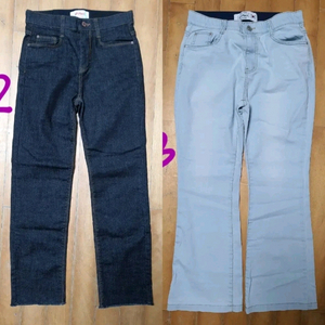 여성 밴딩 데님 팬츠 청바지 (레귤러, 부츠컷)