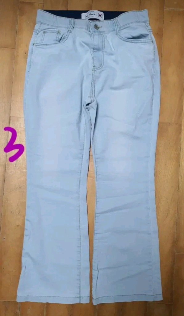 여성 밴딩 데님 팬츠 청바지 (레귤러, 부츠컷)--3