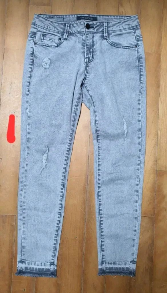 GU 여성 데님 팬츠 스키니핏 2종--2