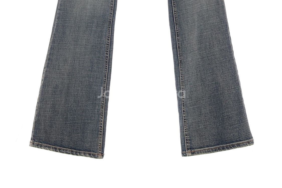 [S]보헤미안서울 로우라이즈 부츠컷 플레어진 데님 청바지--4