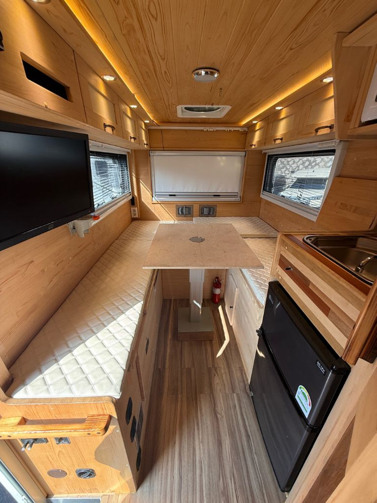 포터2 시티밴 워크스루밴 캠핑카 중고--6