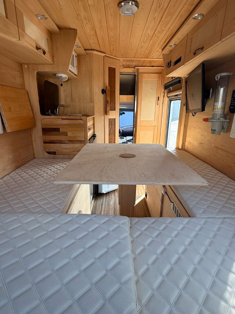 포터2 시티밴 워크스루밴 캠핑카 중고--7