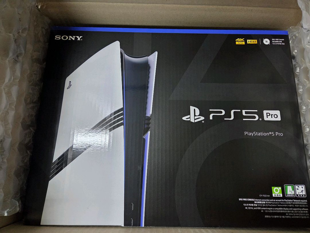 플레이스테이션5 프로 PS5 PRO 콘솔 미개봉 새상품--2