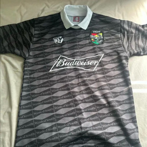 (L) 웨이스티드유스x버드와이저 사커셔츠 반팔 티셔츠