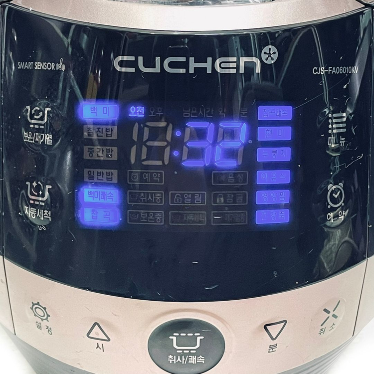 쿠첸 6인용 압력밥솥 CJS-FA06010KV 이미지