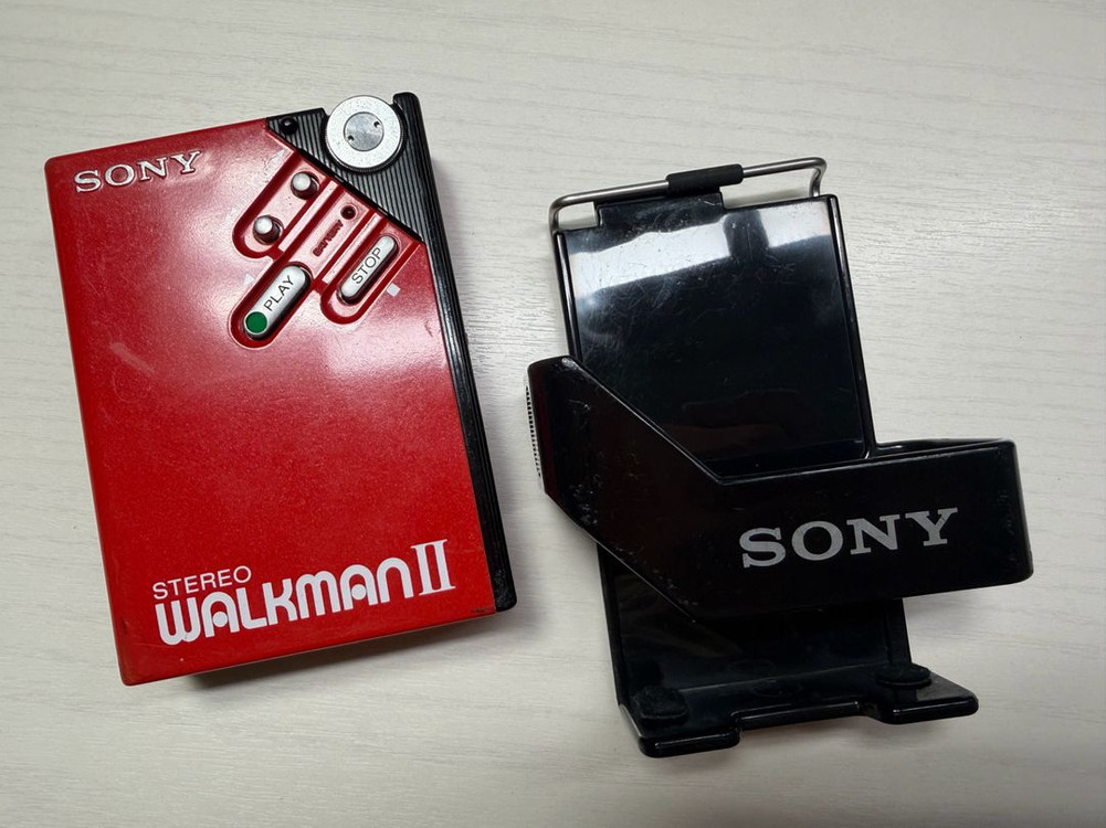 Sony Walkman 워크맨 WM-2 레드(정상작동품)--1