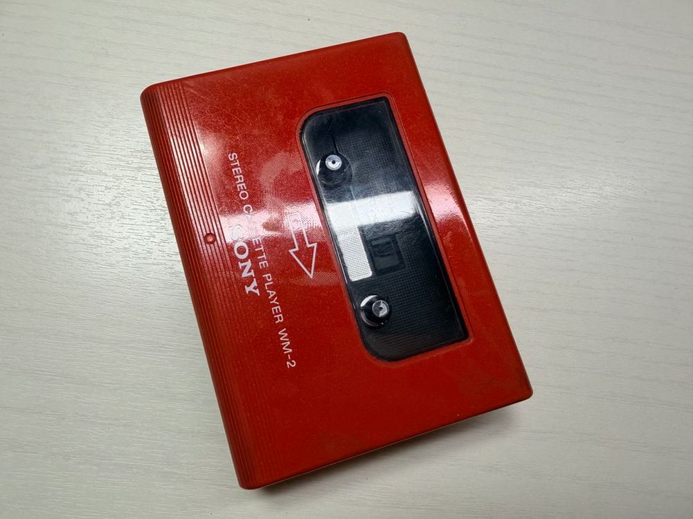Sony Walkman 워크맨 WM-2 레드(정상작동품)--3