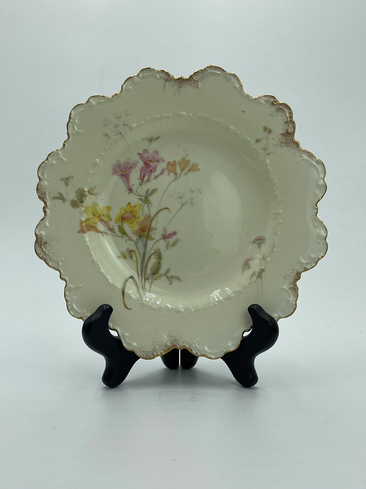 엔틱 로얄 크라운 더비 꽃무늬 플레이트 6ea .240--7