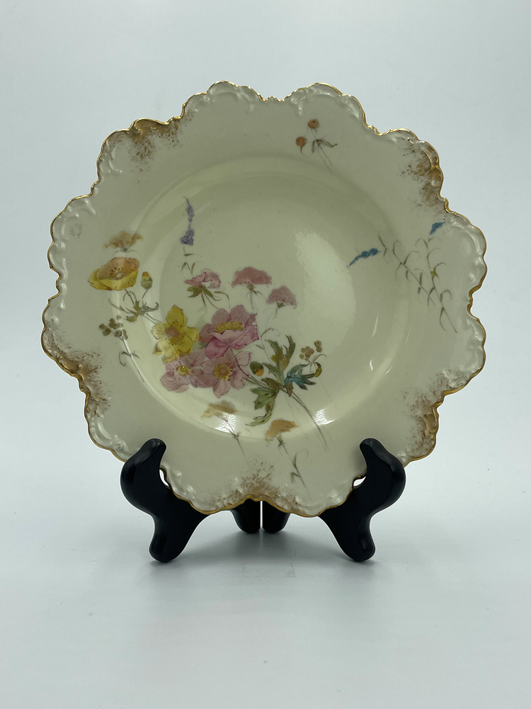 엔틱 로얄 크라운 더비 꽃무늬 플레이트 6ea .240--4