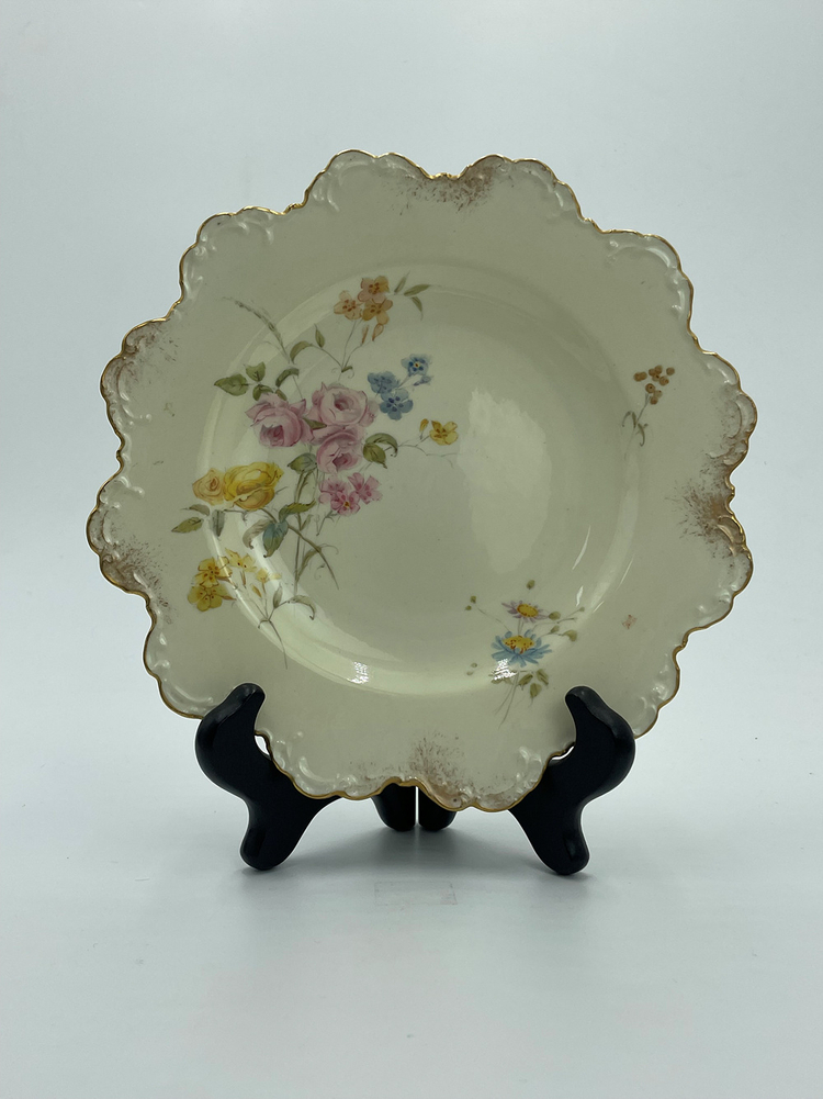 엔틱 로얄 크라운 더비 꽃무늬 플레이트 6ea .240--6