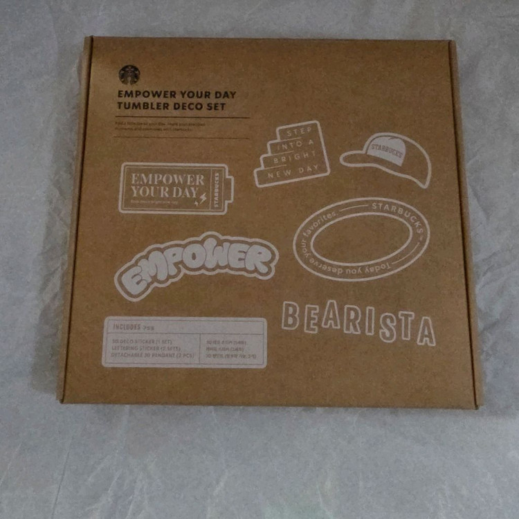 스타벅스 액티브 텀블러 꾸미기 세트--2