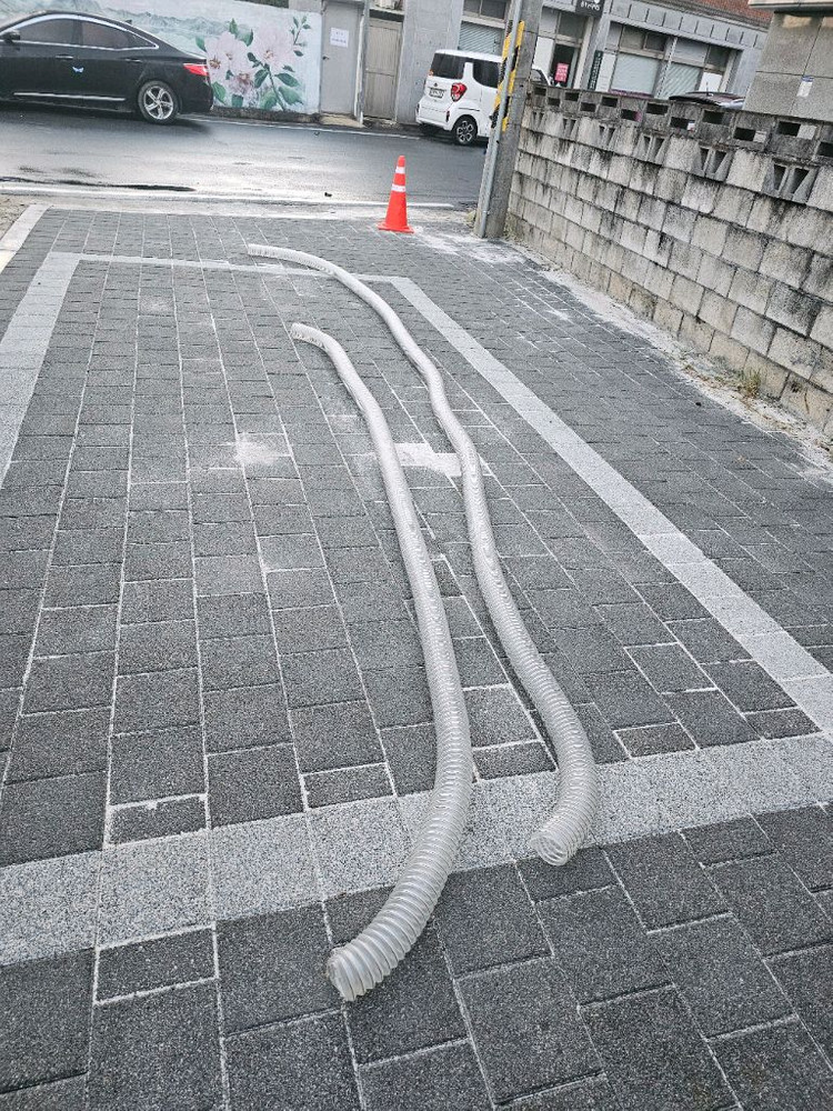 우레탄닥트 PUR 정전기방지 호스 이미지