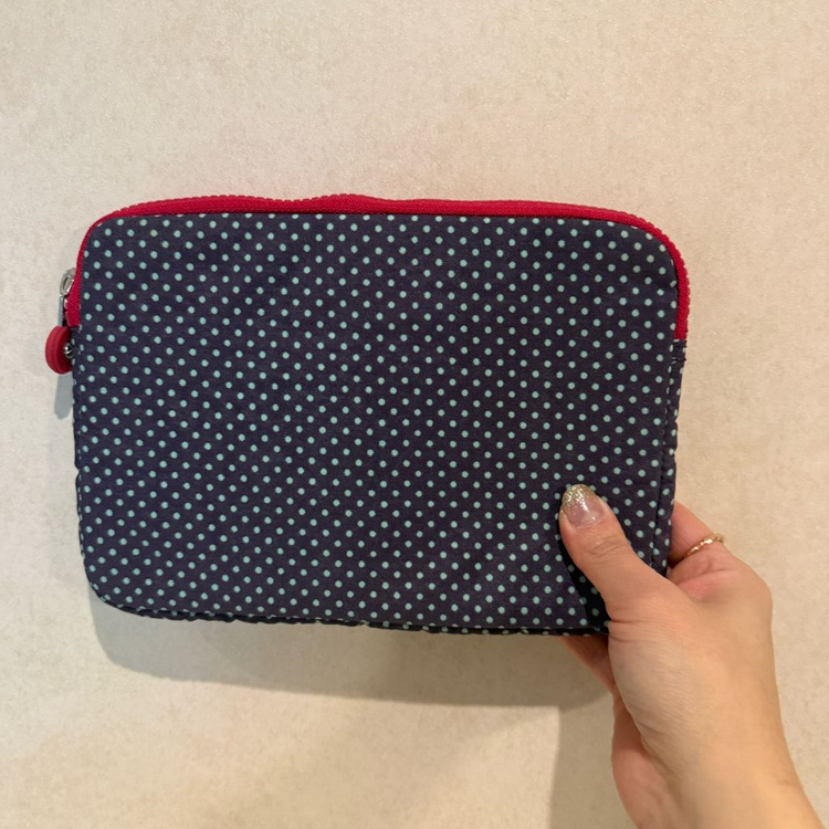 키플링 도트 파우치 미사용 새상품--1