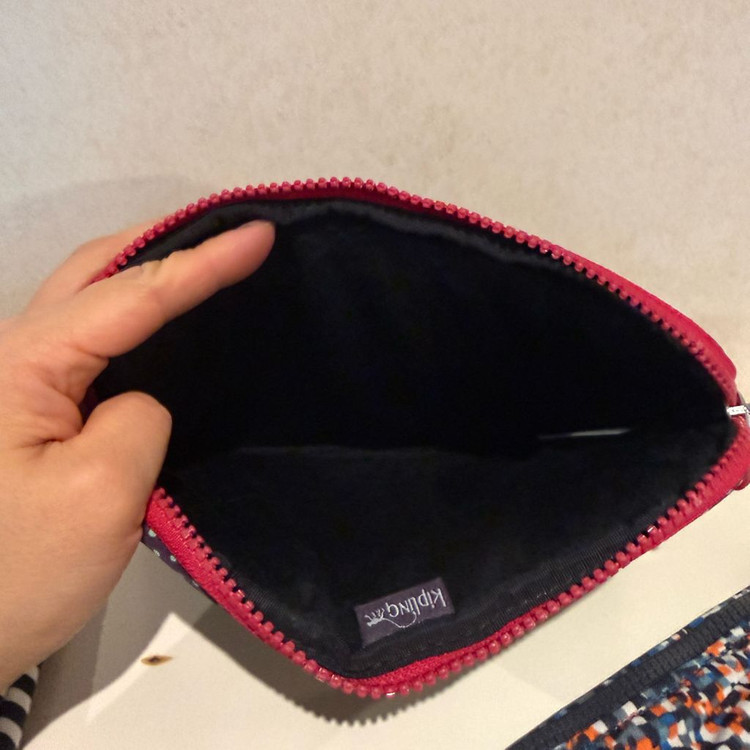 키플링 도트 파우치 미사용 새상품--3