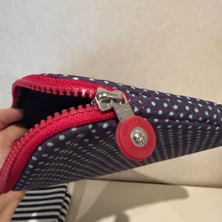 키플링 도트 파우치 미사용 새상품--4