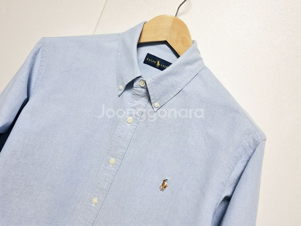 남성 폴로 랄프로렌 옥스포드 옥스퍼드 긴팔 남방 셔츠--1