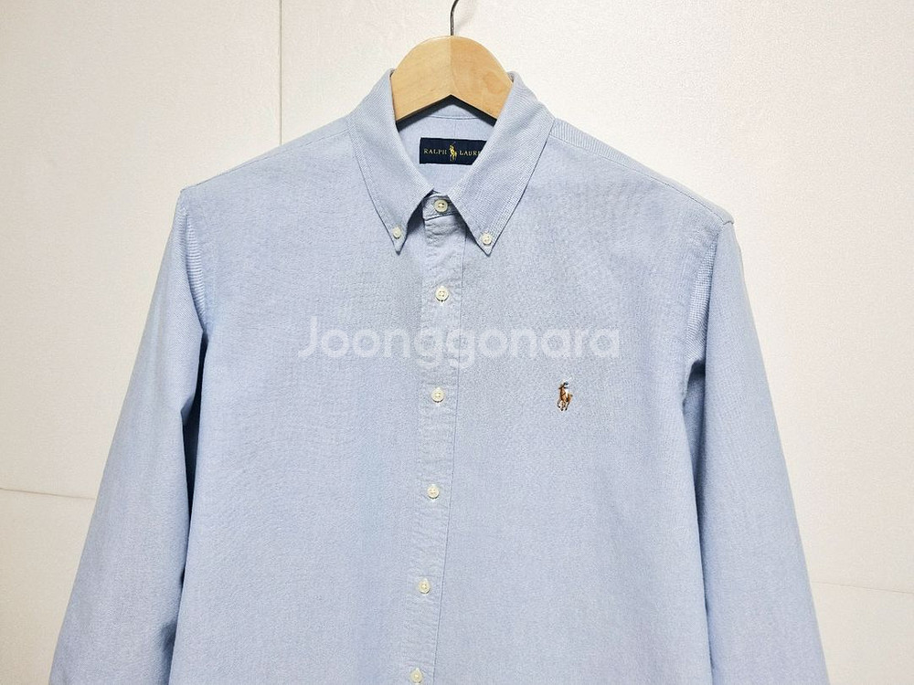 남성 폴로 랄프로렌 옥스포드 옥스퍼드 긴팔 남방 셔츠--2