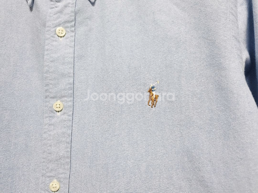 남성 폴로 랄프로렌 옥스포드 옥스퍼드 긴팔 남방 셔츠--5