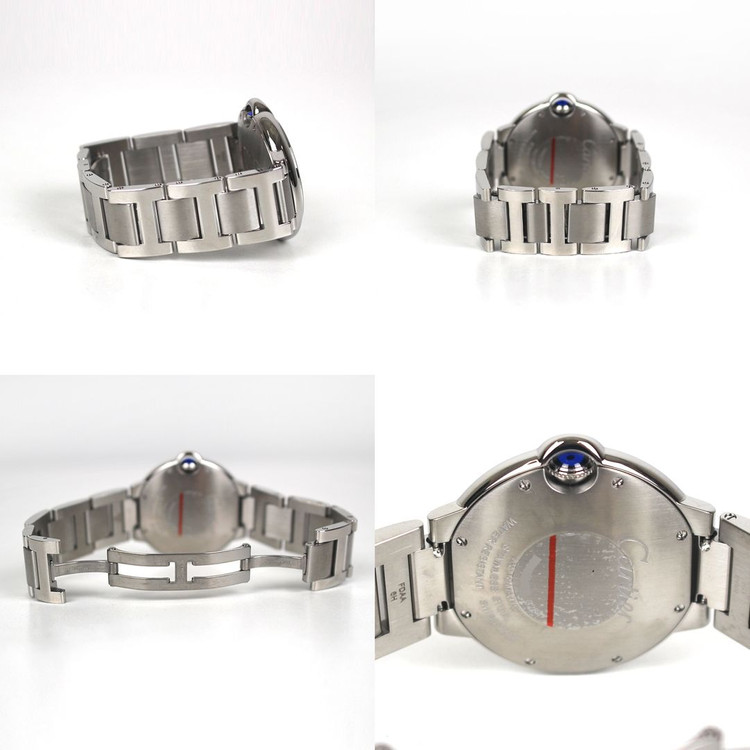 [중고명품다올] 까르띠에 발롱블루 36mm 오토매틱 스틸 워치 W6920046--6
