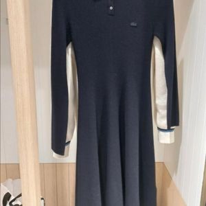 라코스테 터들넥 겨울 원피스