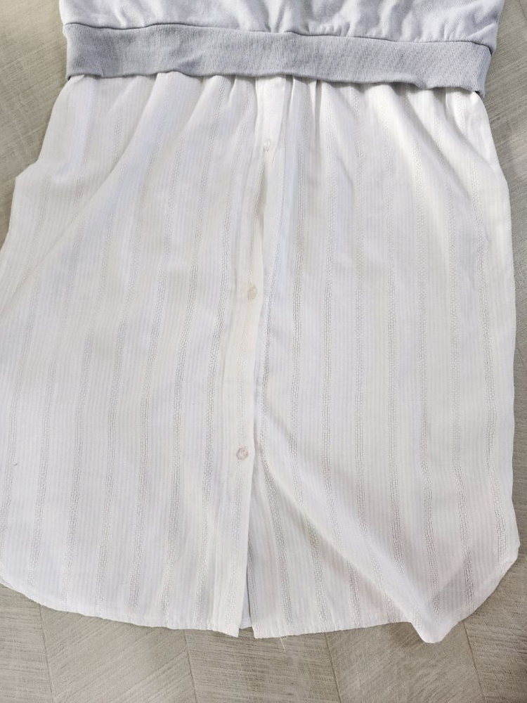 여성 봄 가울 간절기 원피스+샤스커트 티셔츠 세트--4