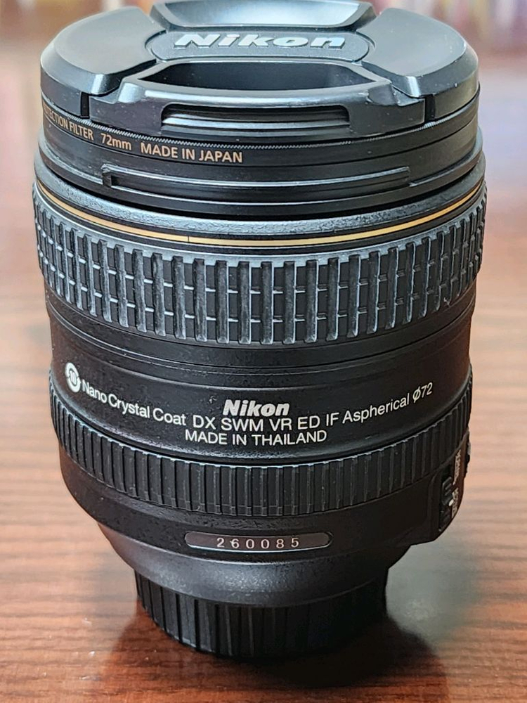 니콘 AF-S DX NIKKOR 16-80mm 1:2.8-4E ED 72mm 팝니다.--2