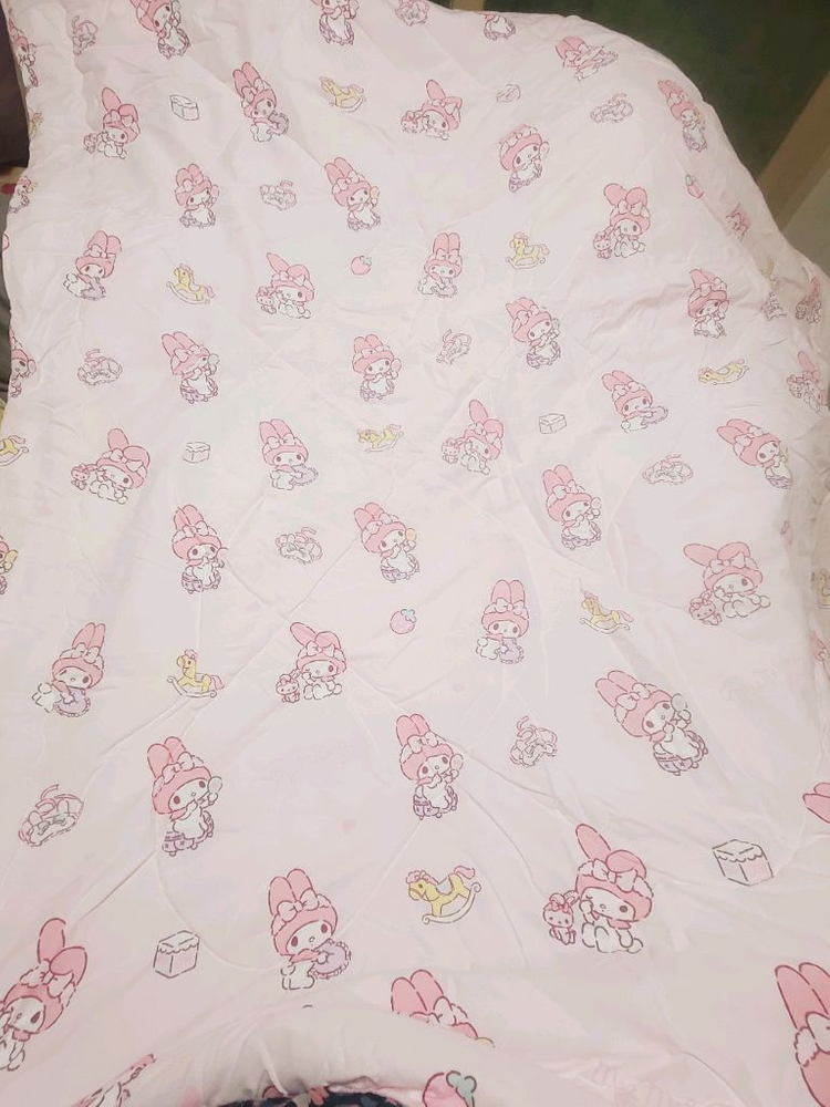 산리오 나라홈데코 시나모롤 마이멜로디 간절기 차렵이불--4