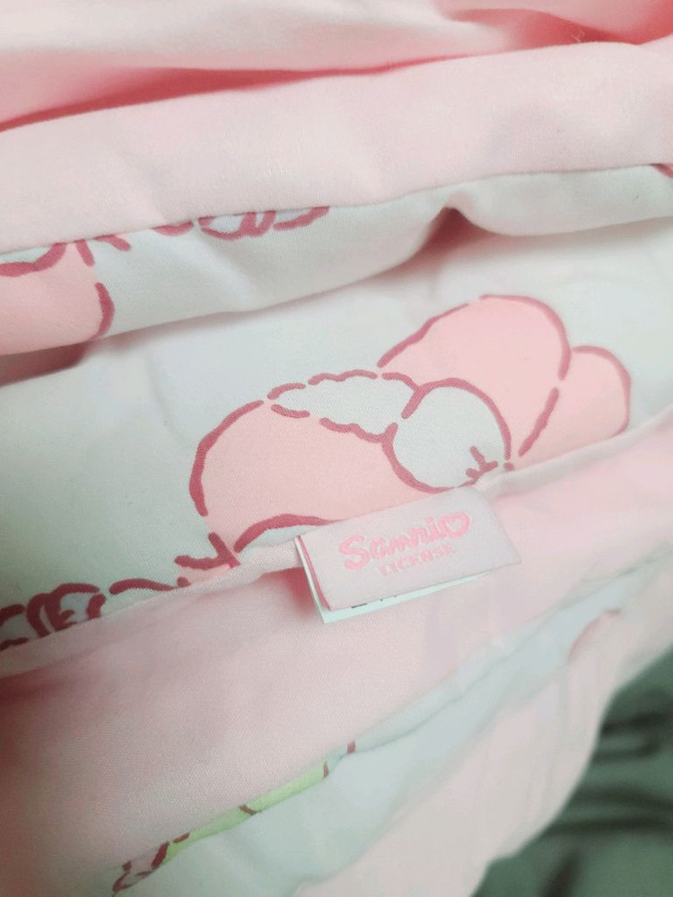산리오 나라홈데코 시나모롤 마이멜로디 간절기 차렵이불--5