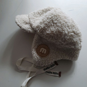 멜라밀라 부클 트루퍼 햇(아이보리)