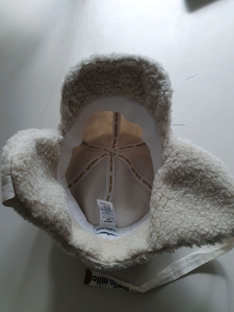 멜라밀라 부클 트루퍼 햇(아이보리)--1