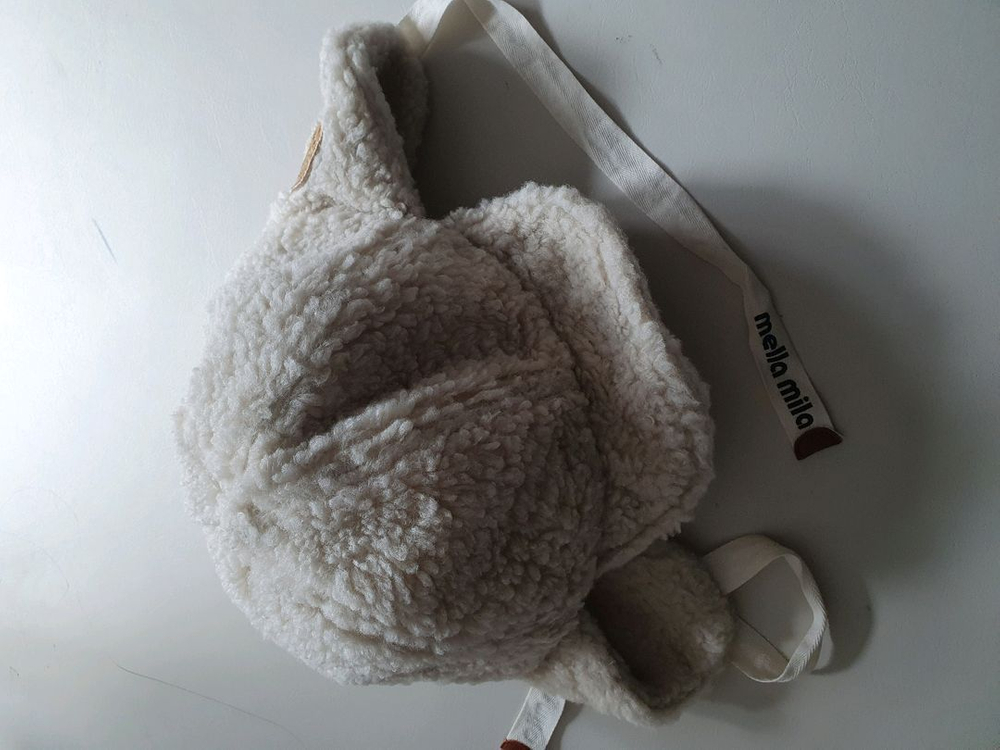 멜라밀라 부클 트루퍼 햇(아이보리)--2