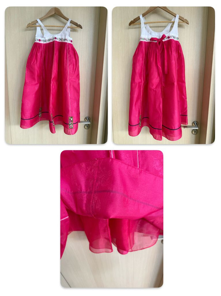 여아한복 6호 세트 판매합니다.--3