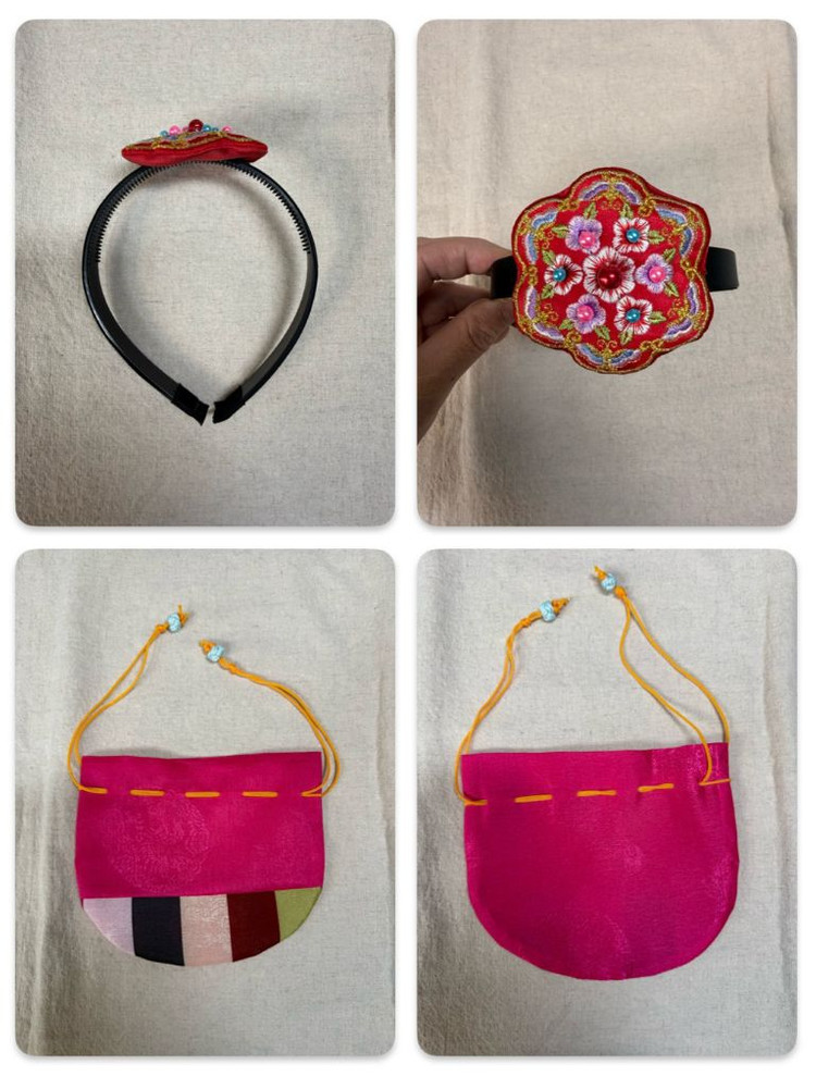 여아한복 6호 세트 판매합니다.--6