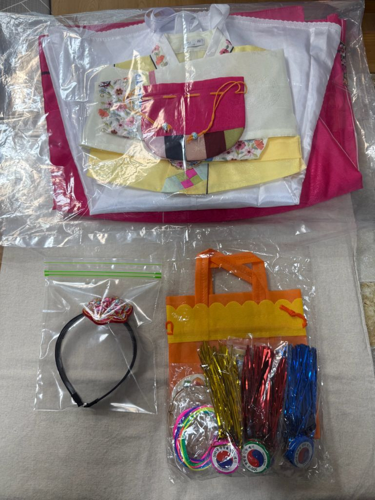 여아한복 6호 세트 판매합니다.--9