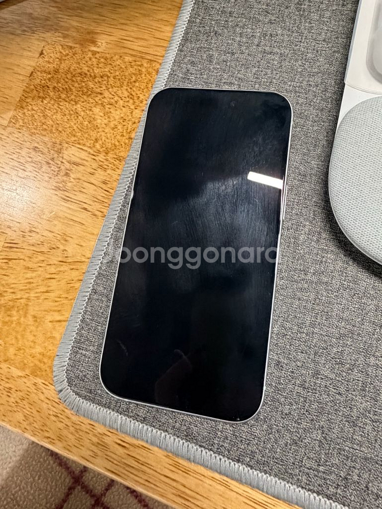 아이폰 15 자급제 블루 128기가--5