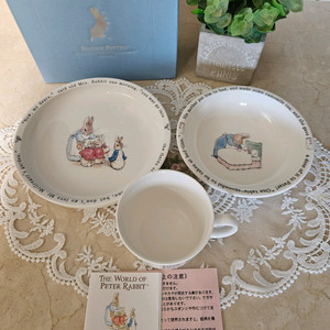 (새상품)일본 야마카 피터래빗 어린이 3종세트 판매해요