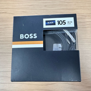 휴고보스 남성 소가죽 벨트 블랙 105 새상품