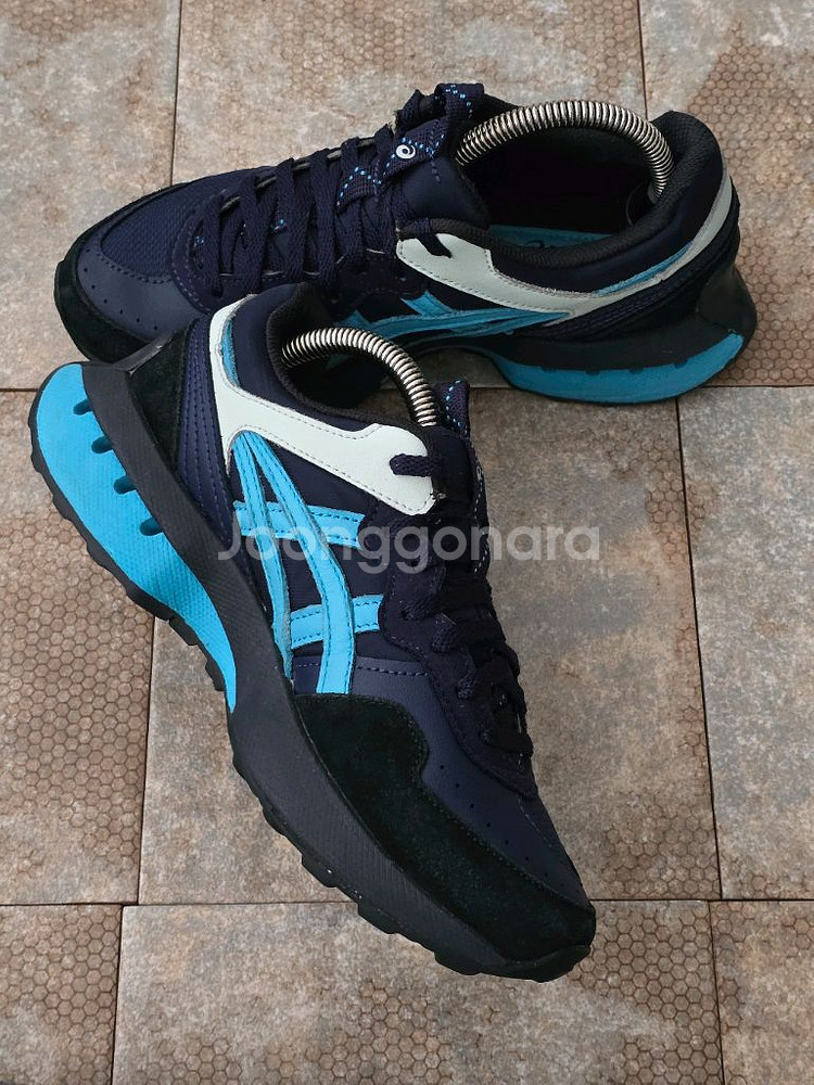 (230)아식스 조거 x81 바리톤 블루 스니커즈 운동화--3
