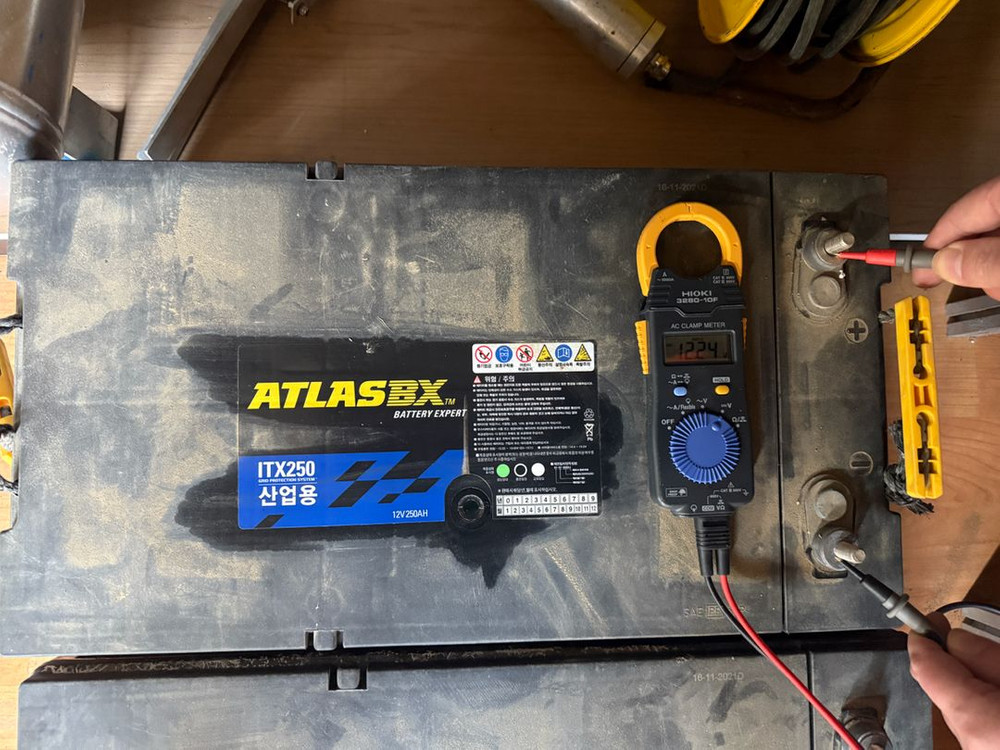 산업용 배터리 12V 250AH 아트라스 ITX250 이미지