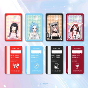 애니플러스 스텔라이브 콜라보카드